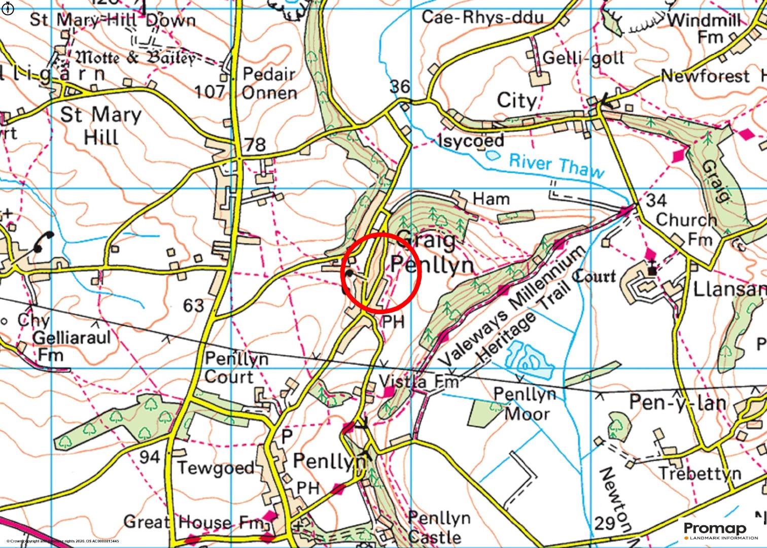 The Rhiw, Graig Penllyn, Nr Cowbridge, Vale of Glamorgan, CF71 7RS